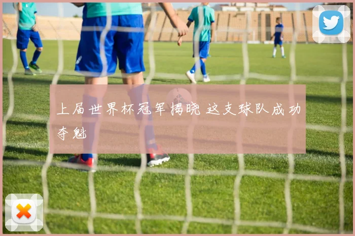 上届世界杯冠军揭晓 这支球队成功夺魁